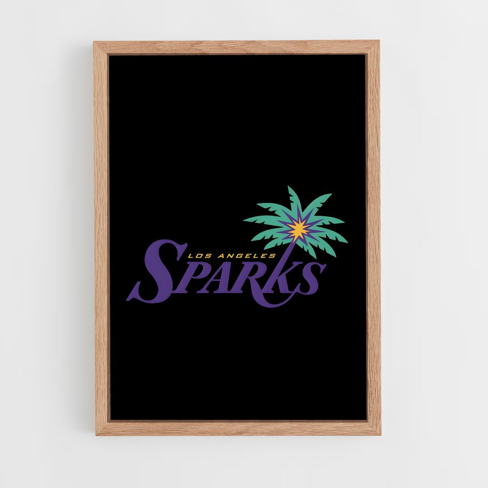 Poster Sparks de Los Angeles – affiche Basketball (vue 4)